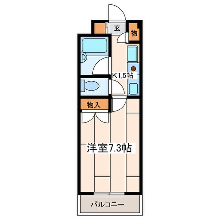 ヴァンテアン矢向の物件間取画像