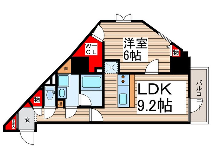 メゾンピオニー東向島の物件間取画像