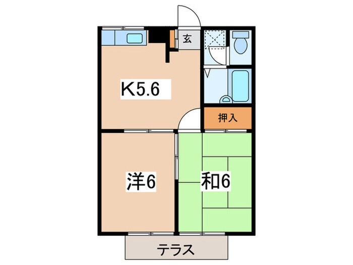 エステートピア　オザキの物件間取画像