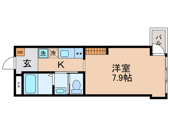 ロイヤルテラス夏目坂の物件間取画像