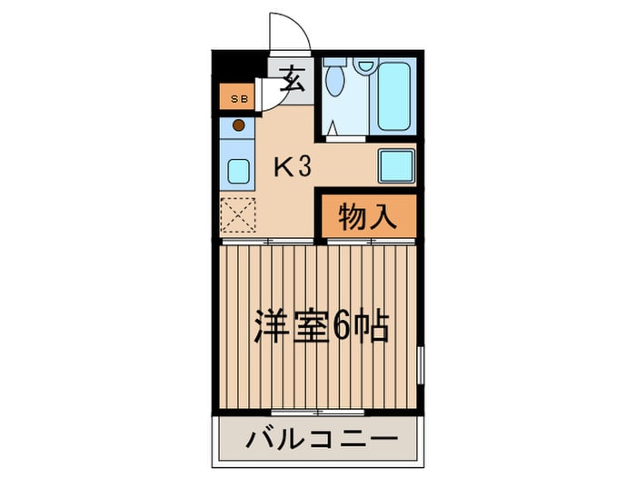 エクセル池の上の物件間取画像