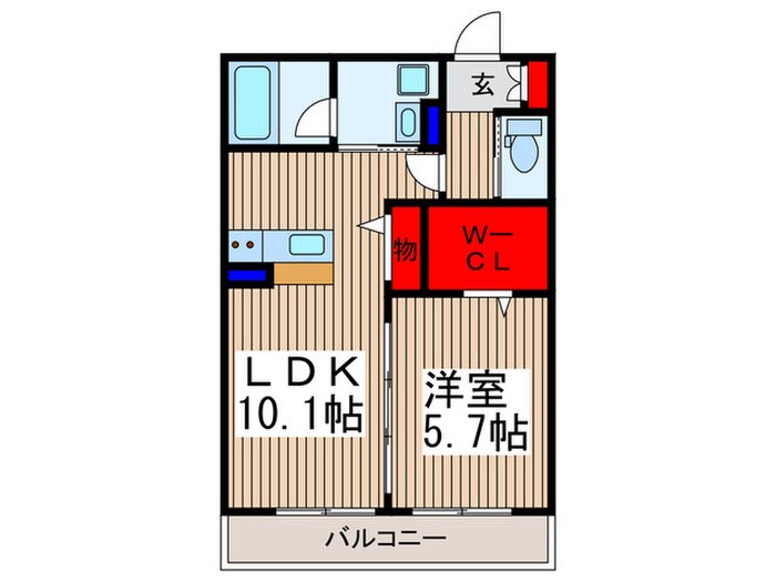 ＦＬＥＸ高鼻の物件間取画像