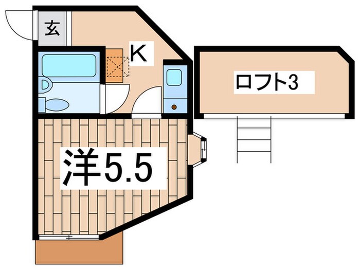 物件間取画像