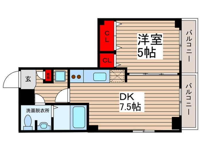 Ｌｅ　Ｓｅｐｔの物件間取画像