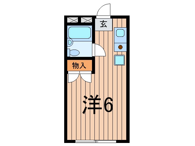 ｍ－ｓｔｕｄｉｏの物件間取画像