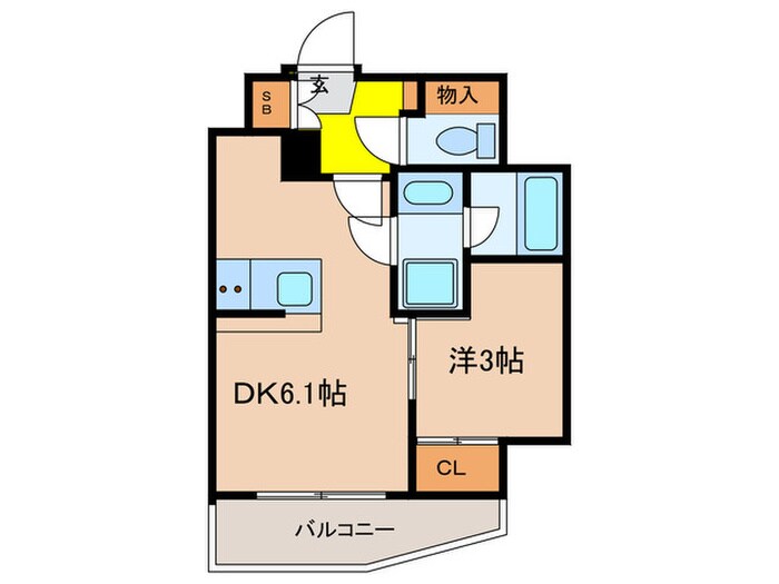 ＢＰＲレジデンス王子の物件間取画像