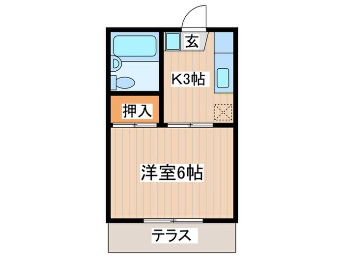 コ－ポ伸光の物件間取画像