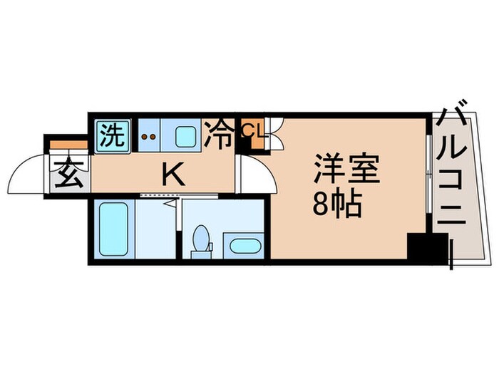 Legabene八丁堀の物件間取画像