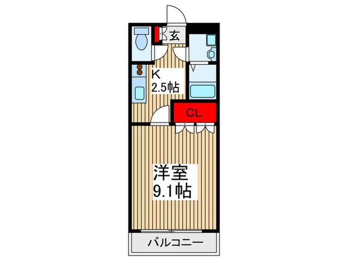 シャロ－ストリ－ムの物件間取画像