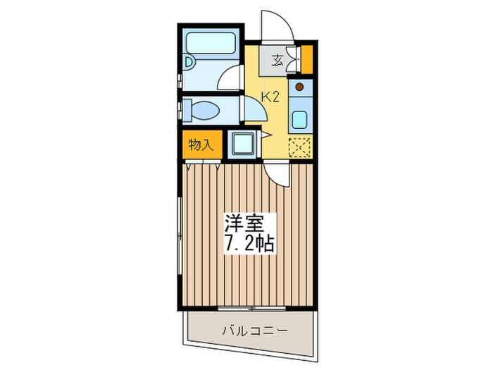 エムズ・フラッツ千駄ヶ谷の物件間取画像