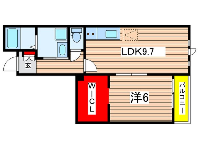 Lanai　House　393　Noahの物件間取画像