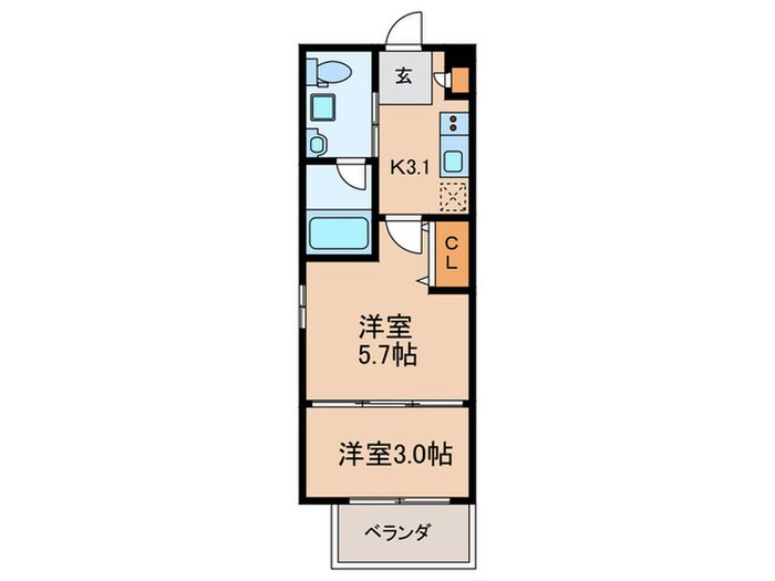 ロイジェント練馬高野台の物件間取画像