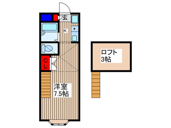 物件間取画像