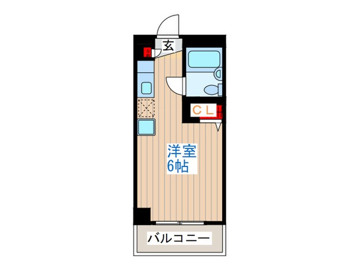 メゾン中央の物件間取画像