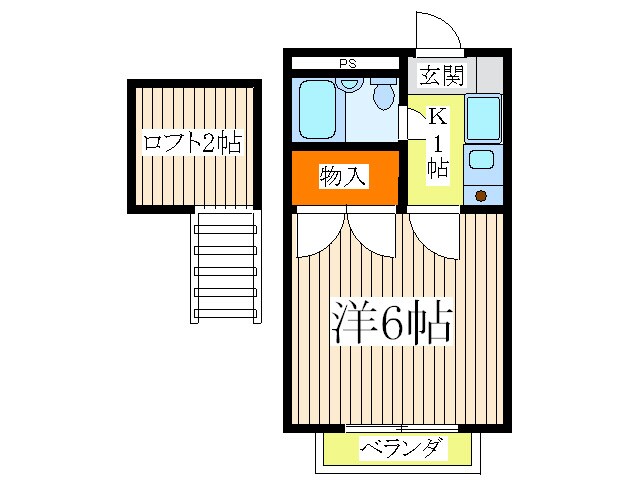 フジパレス鴻巣壱番館の物件間取画像