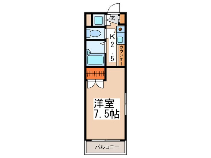 ピュア－Ｍ１の物件間取画像