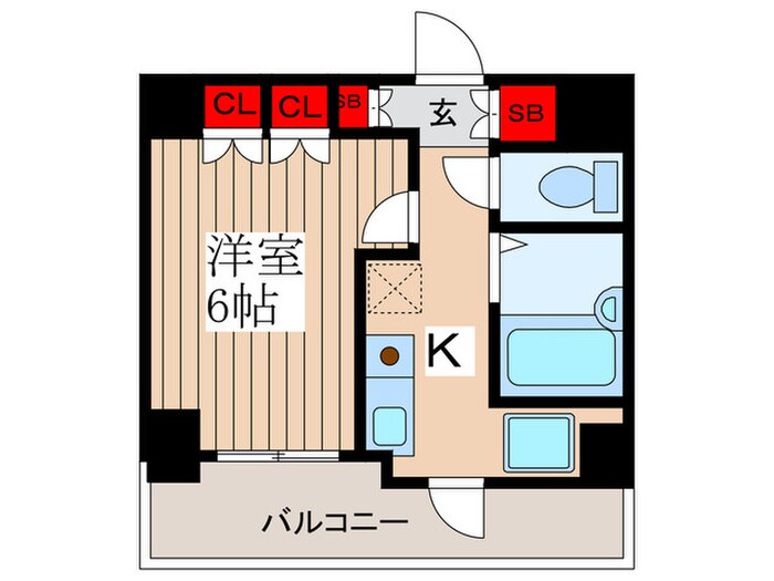 スペ－シア高円寺Ⅰの物件間取画像