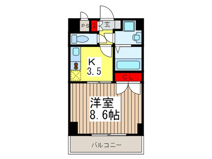 スペ－シア高円寺Ⅰの物件間取画像