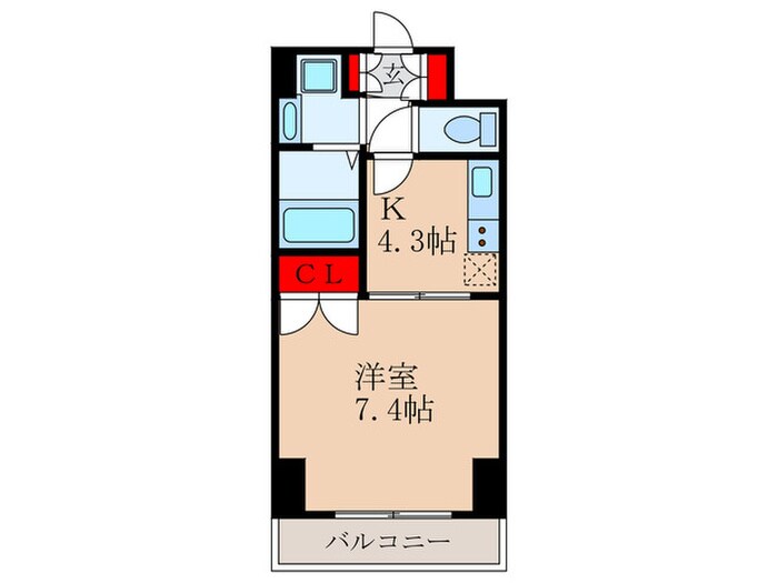 スペ－シア高円寺Ⅰの物件間取画像