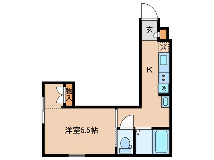 リーブル新横浜の物件間取画像