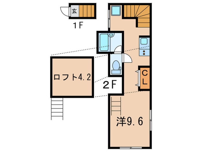 ブライト西大井の物件間取画像