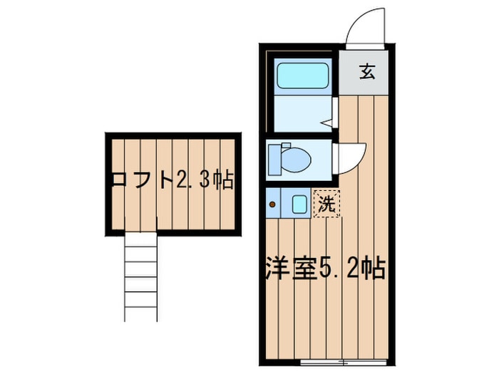 Ｇ・Ａパーク川崎紺屋町の物件間取画像