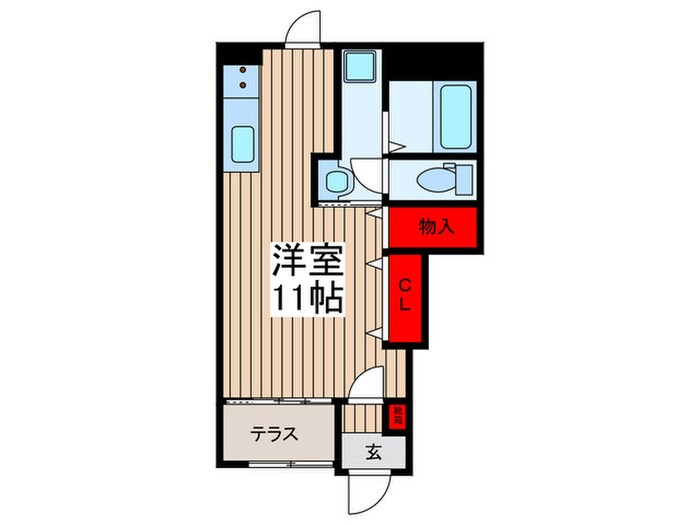 物件間取画像