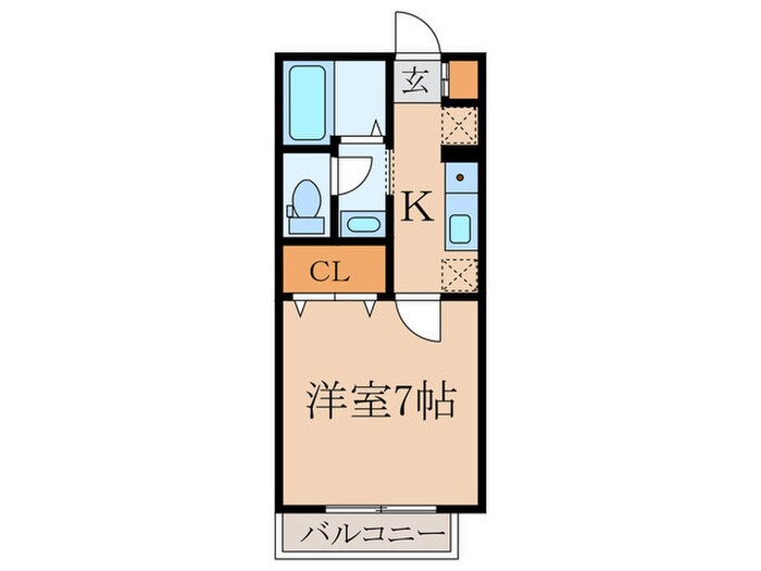 サンモ－ル・Ｎの物件間取画像