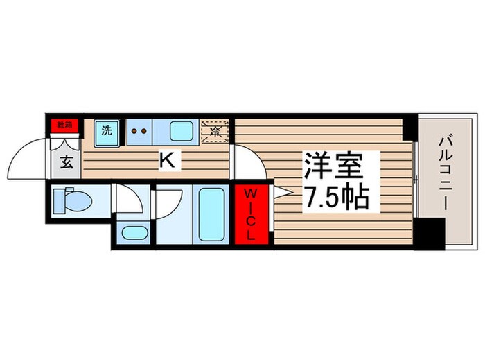 BLESS亀戸の物件間取画像