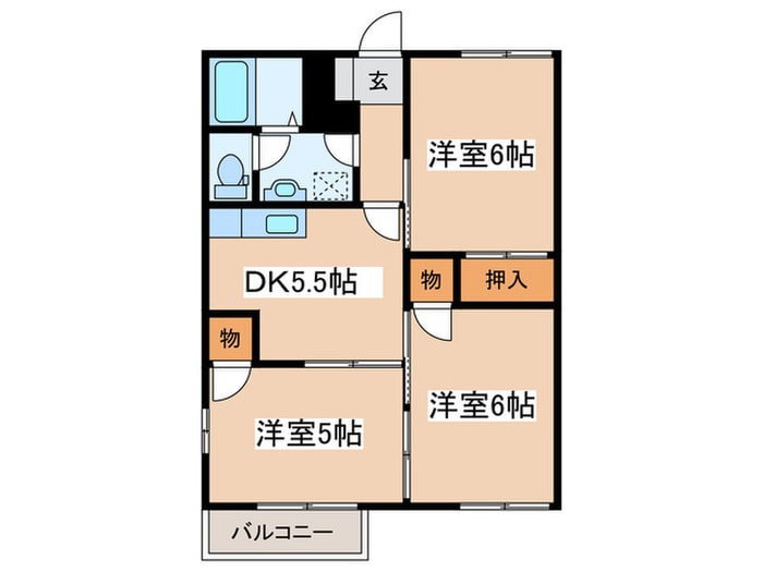 メゾンＭＢの物件間取画像