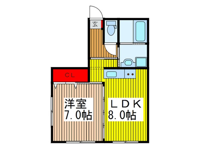 Rcca Valle 西川口の物件間取画像