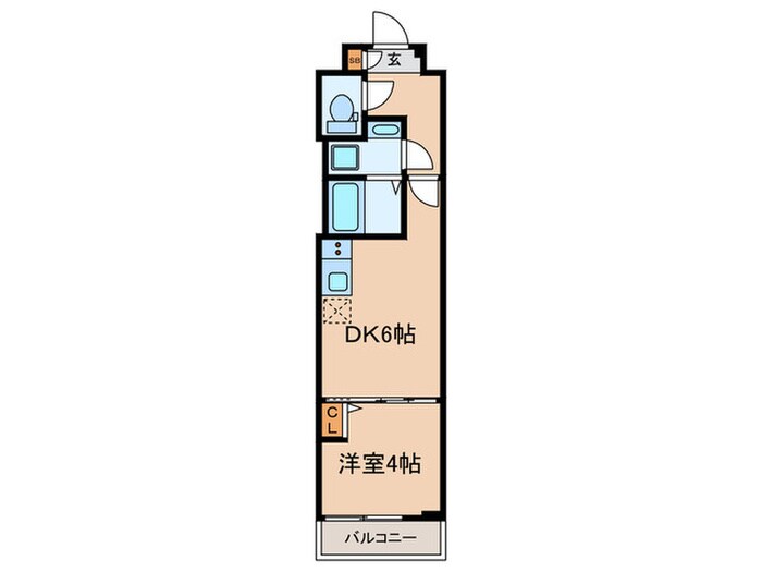 レオーネ宮崎台の物件間取画像