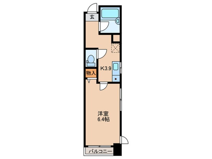 D.1中河原の物件間取画像