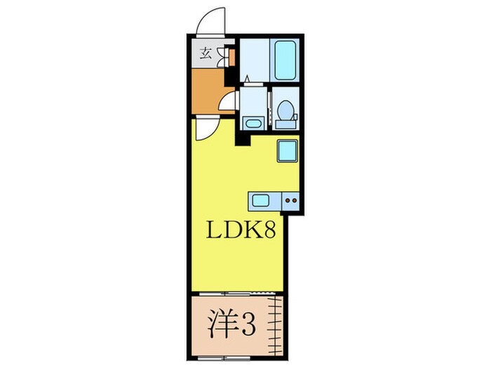 LUXIS東久留米の物件間取画像