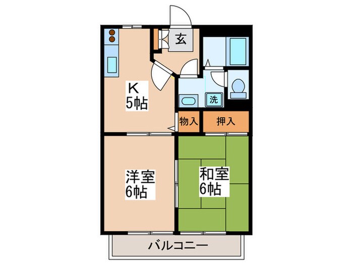 ファミ－ル宮崎台の物件間取画像