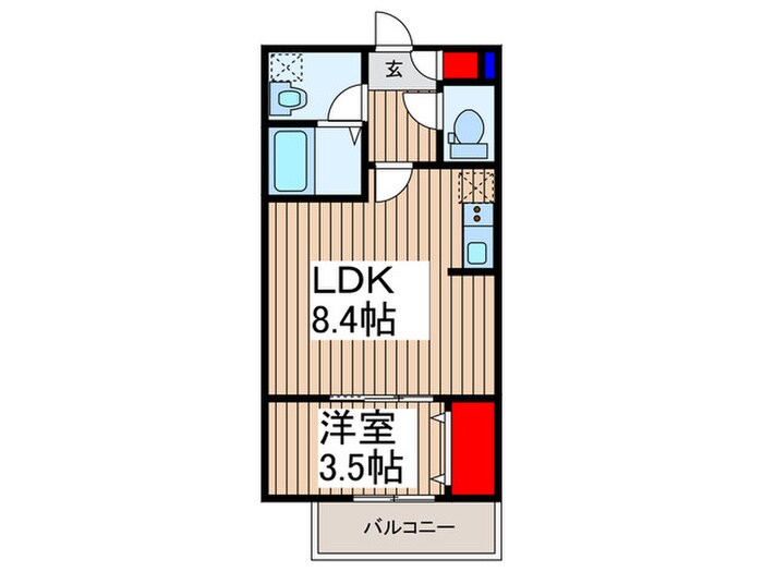 物件間取画像