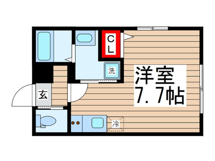 OTS新検見川の物件間取画像