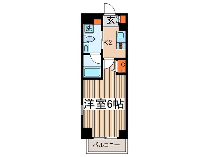 ヴェルト府中の物件間取画像