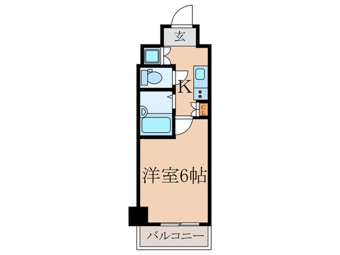 ルーブル鷺宮(303)の物件間取画像