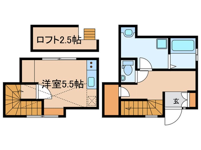 目白ハイムの物件間取画像