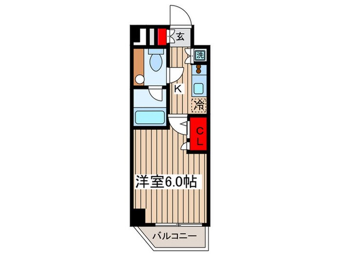 レジディア中村橋の物件間取画像