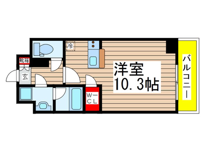 オーキッドレジデンス船橋本町の物件間取画像