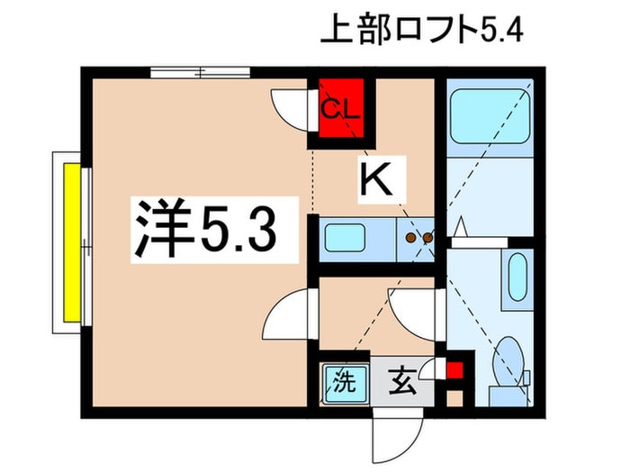 アザ－レ百合ヶ丘の物件間取画像