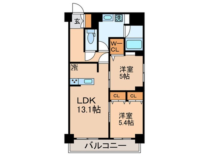 築地ＭＫハウスの物件間取画像