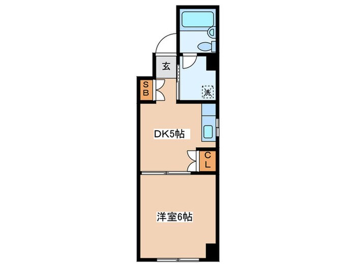 カンフリエの物件間取画像