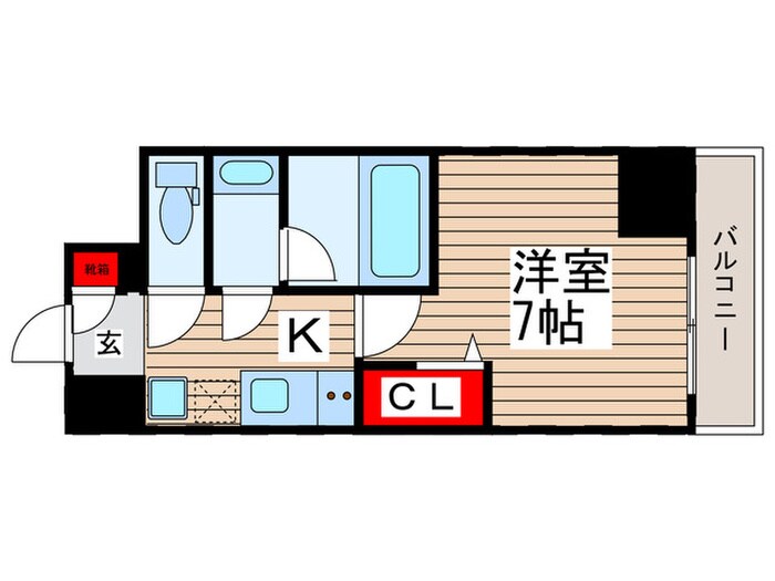 ラヴァンド大島の物件間取画像