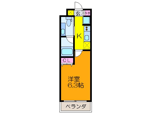 ファインライツ氷川台の物件間取画像