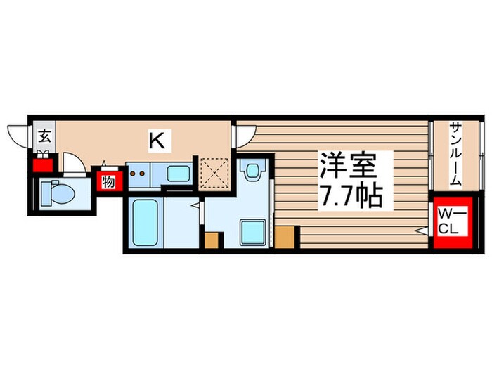 グレ－スヒルズの物件間取画像