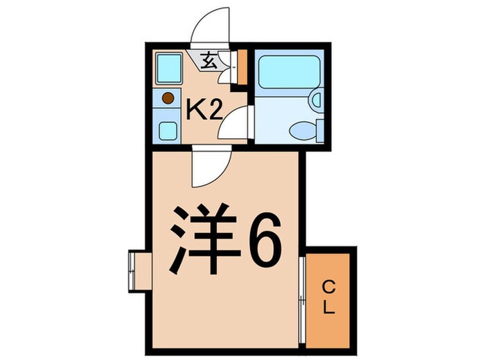 メゾンブランシュの物件間取画像