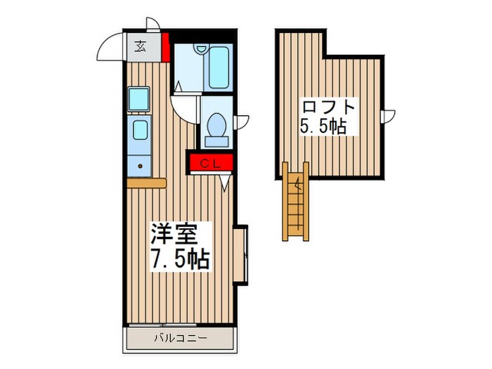 物件間取画像